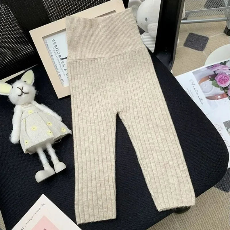 Newborn Baby Girl Boy Knitted Clothes Set – Sweater + Pants + Hat 3Pcs Infant Toddler Loungewear Suit Autumn Winter Baby Clothes 0-2Y