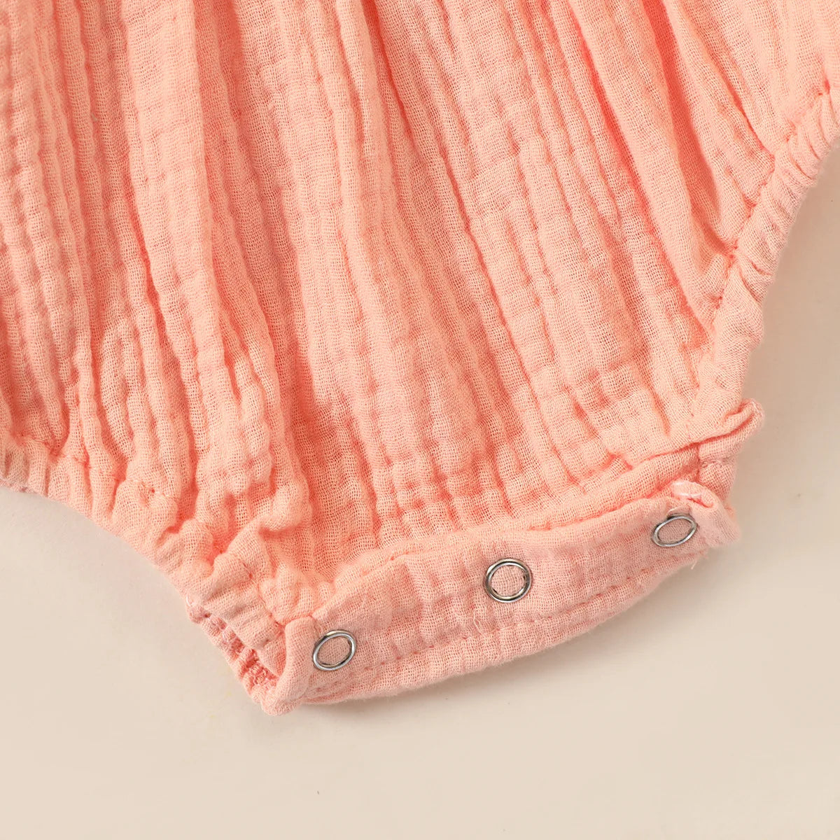 Summer Newborn Infant Baby Girls Romper + Headband – Muslin Sleeveless One-Piece, Fashion Baby Clothing for Girls