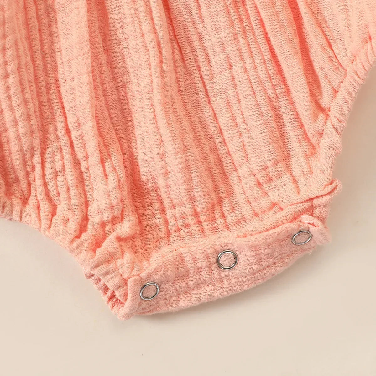 Summer Newborn Infant Baby Girls Romper + Headband – Muslin Sleeveless One-Piece, Fashion Baby Clothing for Girls