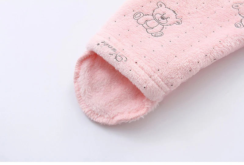 rcomll Newborn Baby Rompers – Spring Autumn Warm Fleece Cute Infant Costume, Kids Playsuit Jumpsuits, Baby Clothes 0-1Y Outwear