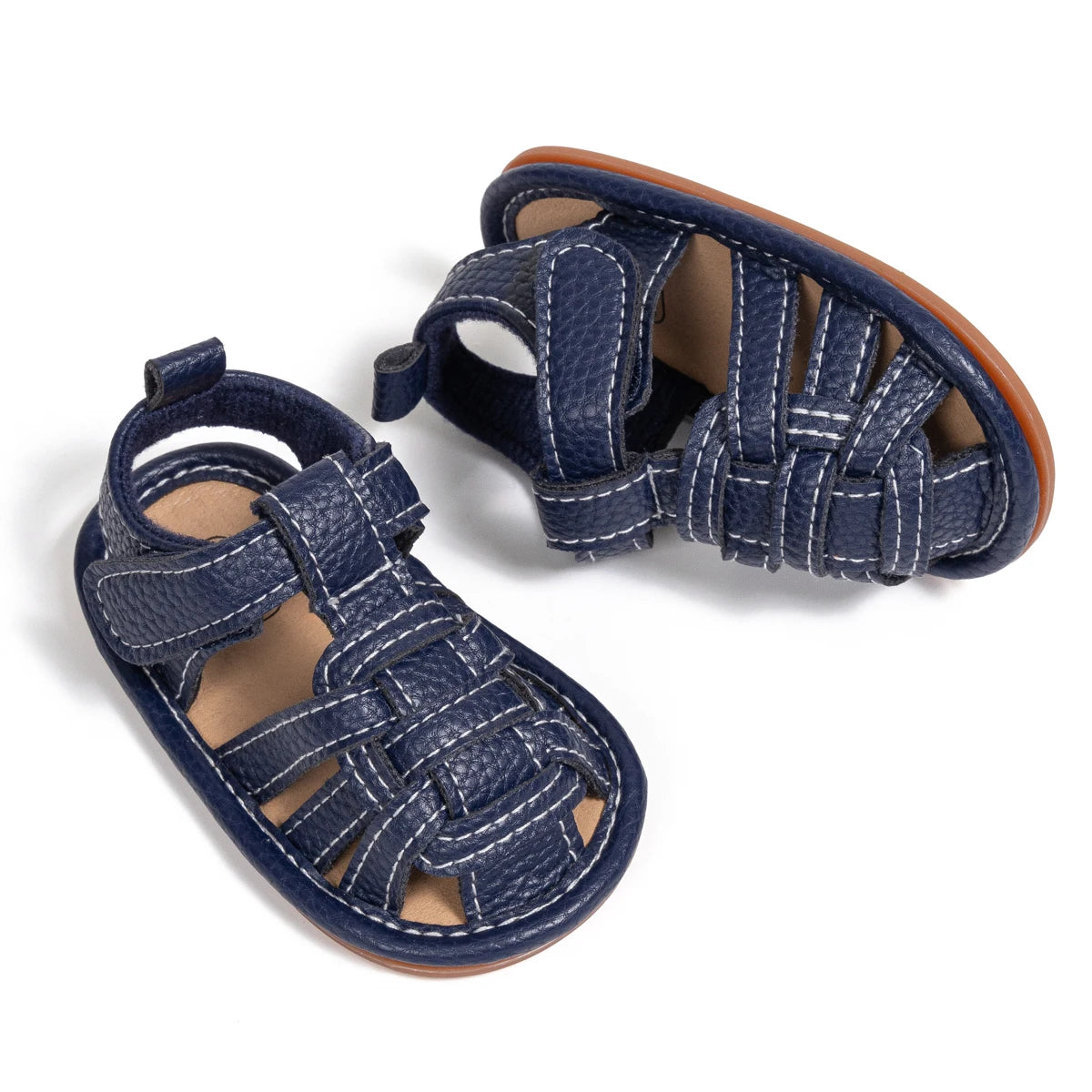 KID SUN Summer Breathable Baby Girls & Boys Sandals – Infant Casual Soft Rubber Sole, Anti-Slip Toddler Outdoor Walking Shoes"