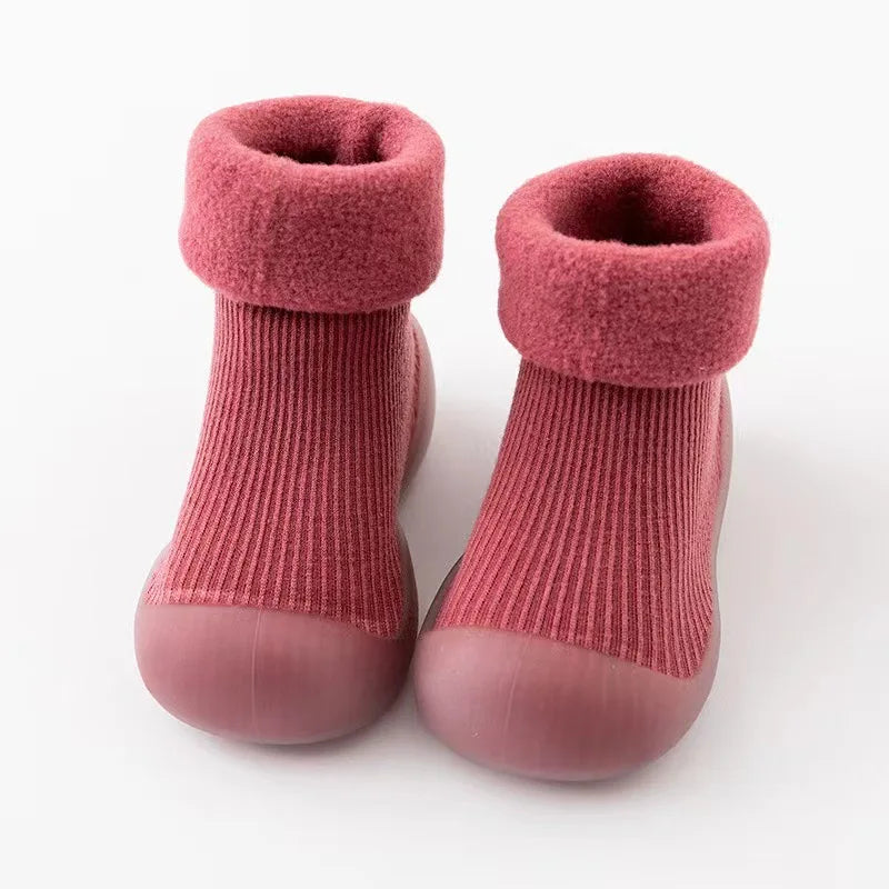 0-4 Years Warm Newborn Baby Girl & Boy Shoes – Toddler Walking Shoes, Winter First Walkers for Infants, Prewalker Boots