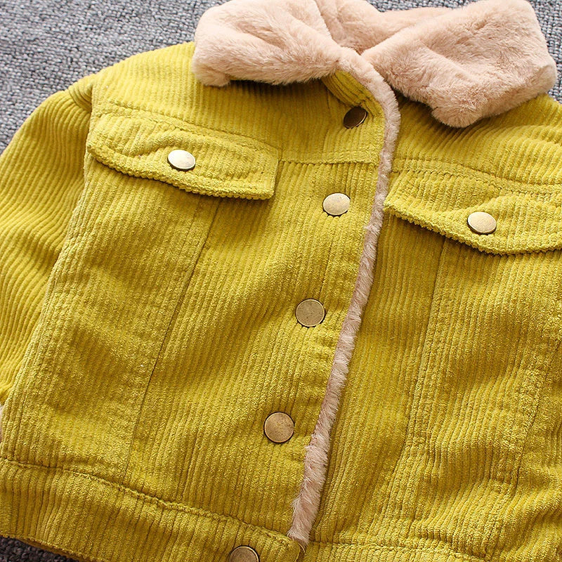 New Winter Fashion Baby Girl Clothes & Boys Thicken Warm Jacket – Kids Coat Toddler Casual Cotton Costume Infant Sportswear
