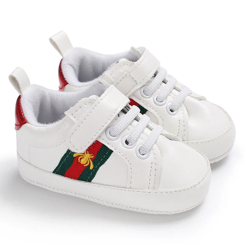 Baby Boy & Girl Shoes – Infant Non-Slip Sneakers, Breathable Lightweight Toddler First Walking Shoes (6-18 Months)