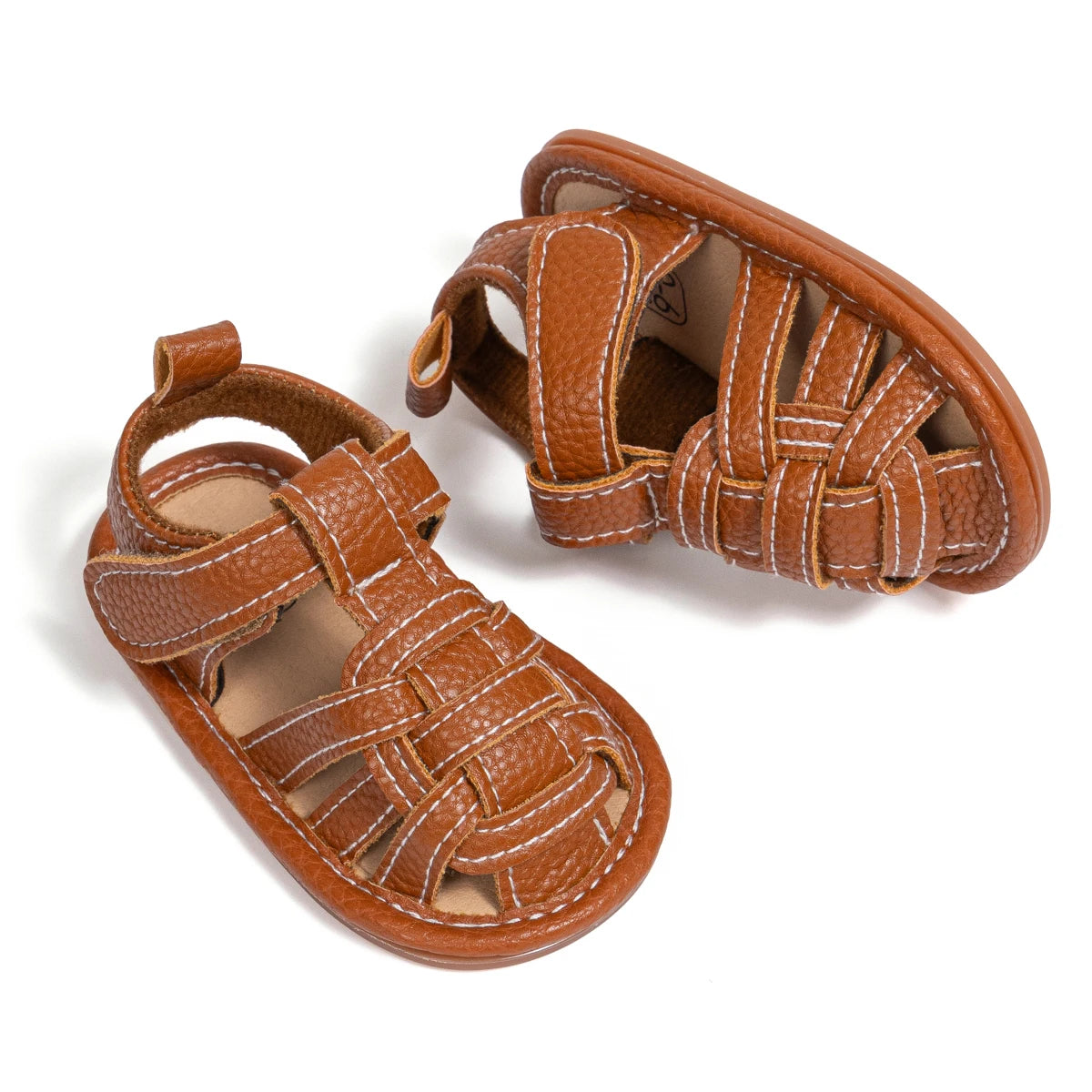 KID SUN Summer Breathable Baby Girls & Boys Sandals – Infant Casual Soft Rubber Sole, Anti-Slip Toddler Outdoor Walking Shoes"