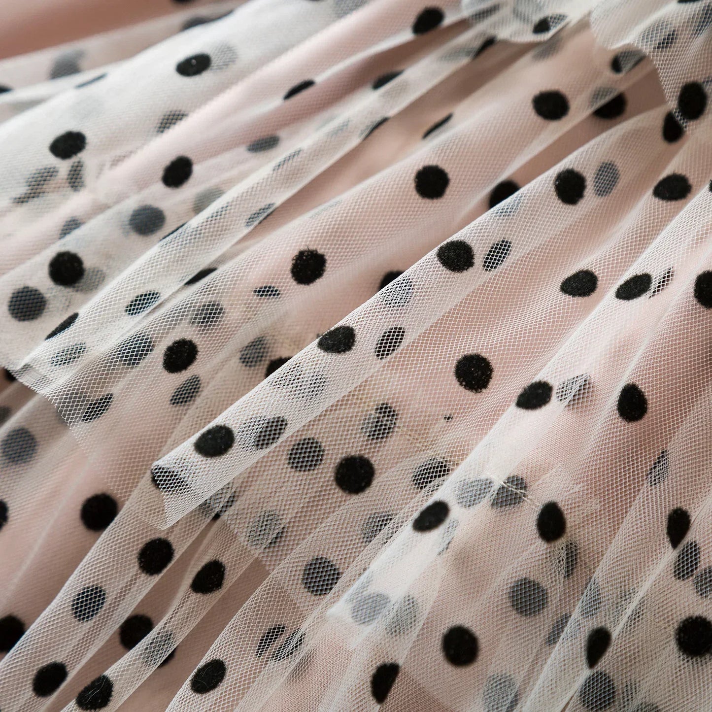 Polka-Dot Summer Dresses for Girls, Korean Style Layered Sleeveless Casual Dress, Cute Kids Dress for 2-6 Years, Baby Girls Clothes"