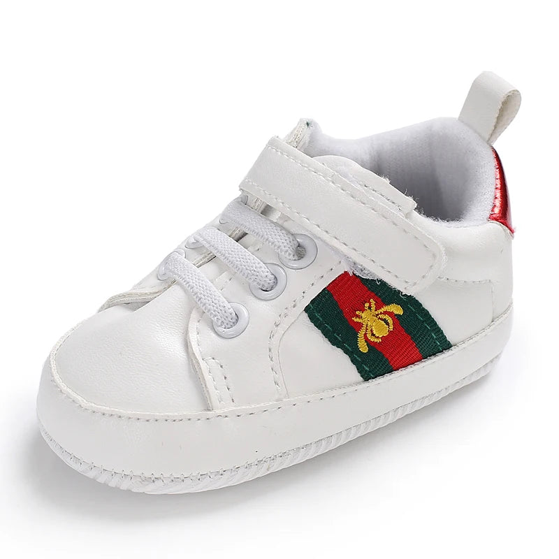 Baby Boy & Girl Shoes – Infant Non-Slip Sneakers, Breathable Lightweight Toddler First Walking Shoes (6-18 Months)