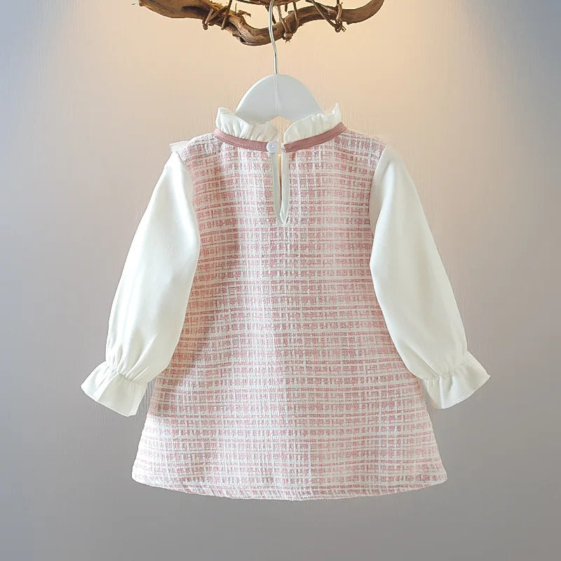 Spring Autumn Vintage Baby Girl Dress - Newborn & Toddler Princess Outfit | Fashion Clothing for Girls