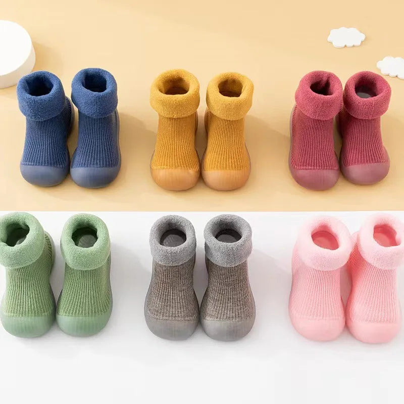 0-4 Years Warm Newborn Baby Girl & Boy Shoes – Toddler Walking Shoes, Winter First Walkers for Infants, Prewalker Boots