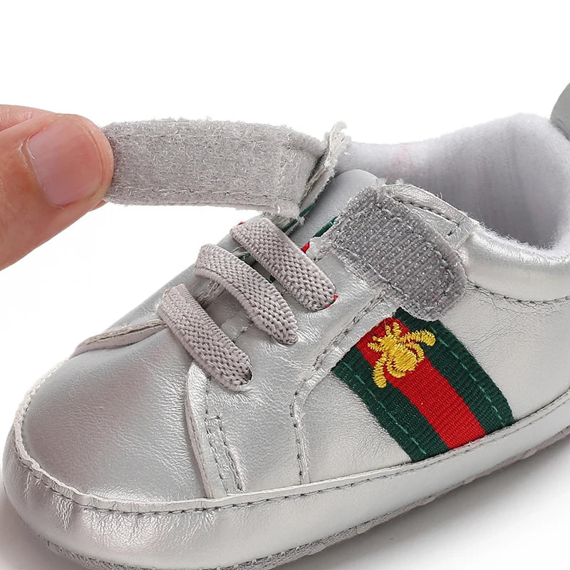 Baby Boy & Girl Shoes – Infant Non-Slip Sneakers, Breathable Lightweight Toddler First Walking Shoes (6-18 Months)
