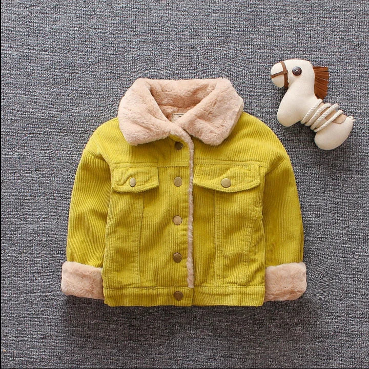 New Winter Fashion Baby Girl Clothes & Boys Thicken Warm Jacket – Kids Coat Toddler Casual Cotton Costume Infant Sportswear