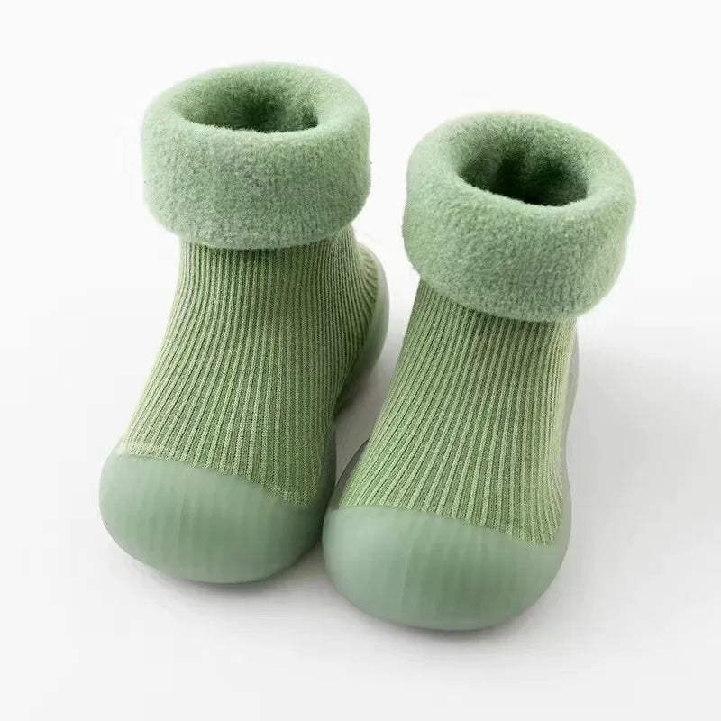 0-4 Years Warm Newborn Baby Girl & Boy Shoes – Toddler Walking Shoes, Winter First Walkers for Infants, Prewalker Boots