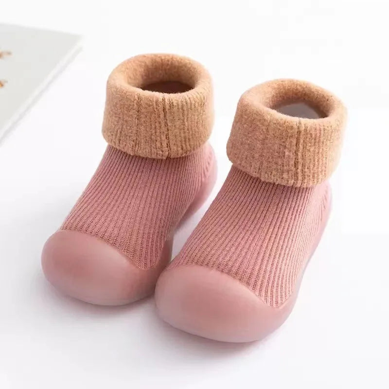 0-4 Years Warm Newborn Baby Girl & Boy Shoes – Toddler Walking Shoes, Winter First Walkers for Infants, Prewalker Boots