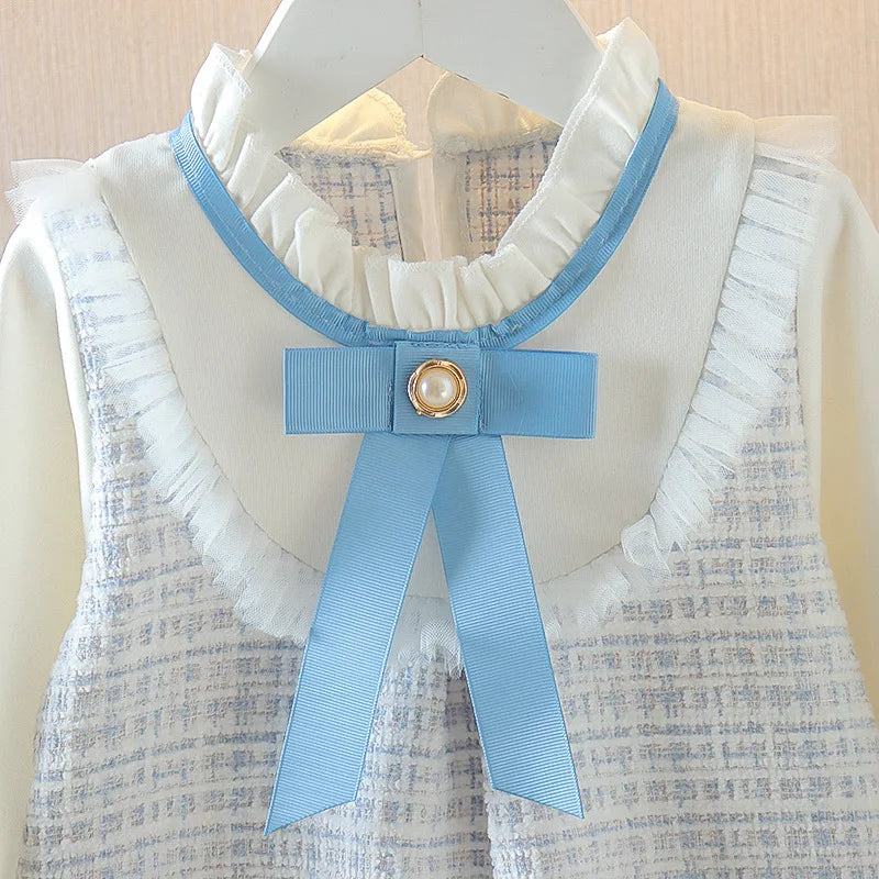 Spring Autumn Vintage Baby Girl Dress - Newborn & Toddler Princess Outfit | Fashion Clothing for Girls