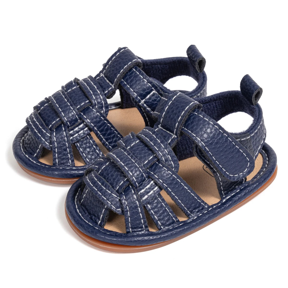 KID SUN Summer Breathable Baby Girls & Boys Sandals – Infant Casual Soft Rubber Sole, Anti-Slip Toddler Outdoor Walking Shoes"