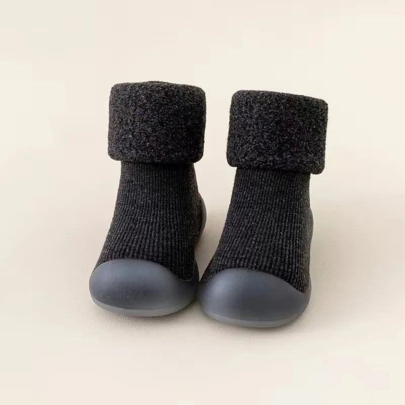 0-4 Years Warm Newborn Baby Girl & Boy Shoes – Toddler Walking Shoes, Winter First Walkers for Infants, Prewalker Boots