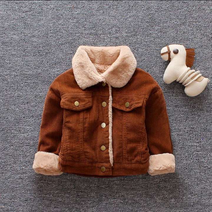 New Winter Fashion Baby Girl Clothes & Boys Thicken Warm Jacket – Kids Coat Toddler Casual Cotton Costume Infant Sportswear