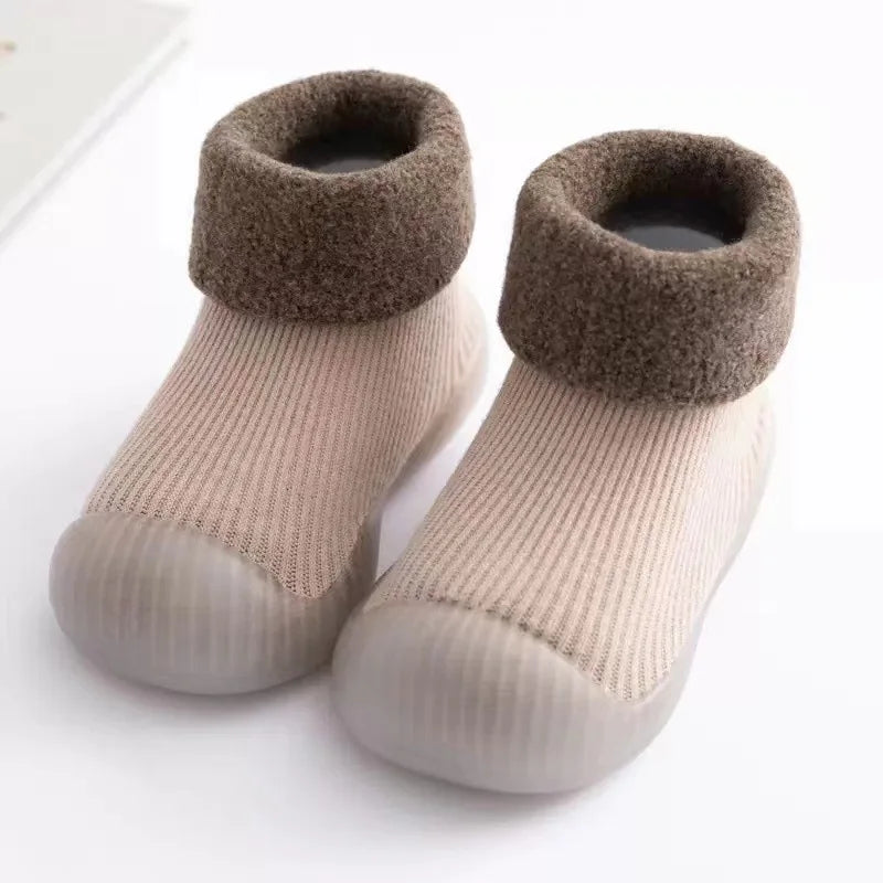 0-4 Years Warm Newborn Baby Girl & Boy Shoes – Toddler Walking Shoes, Winter First Walkers for Infants, Prewalker Boots