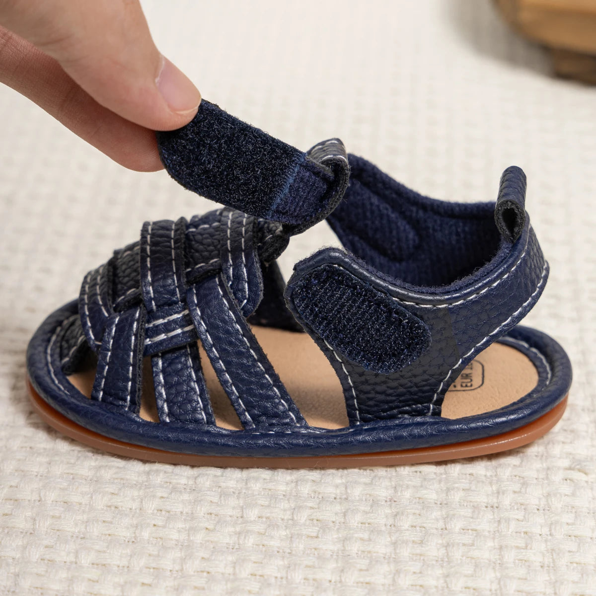 KID SUN Summer Breathable Baby Girls & Boys Sandals – Infant Casual Soft Rubber Sole, Anti-Slip Toddler Outdoor Walking Shoes"