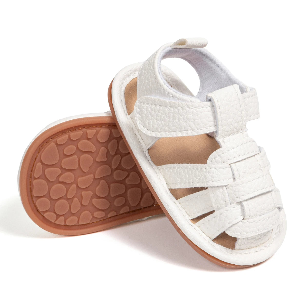 KID SUN Summer Breathable Baby Girls & Boys Sandals – Infant Casual Soft Rubber Sole, Anti-Slip Toddler Outdoor Walking Shoes"