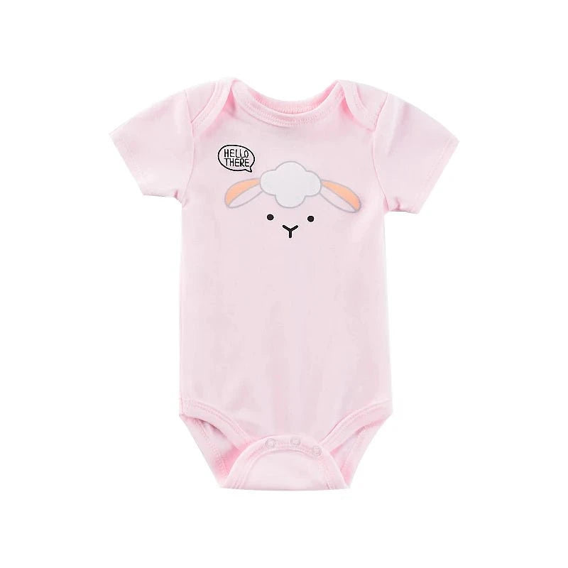 Giggles And Grab 1-2 Pieces Baby Bodysuit For Newborns Summer Baby Romper Girl/Boy Clothes 0-12M Newborn Clothing Infant Soft Tight Baby Clothes