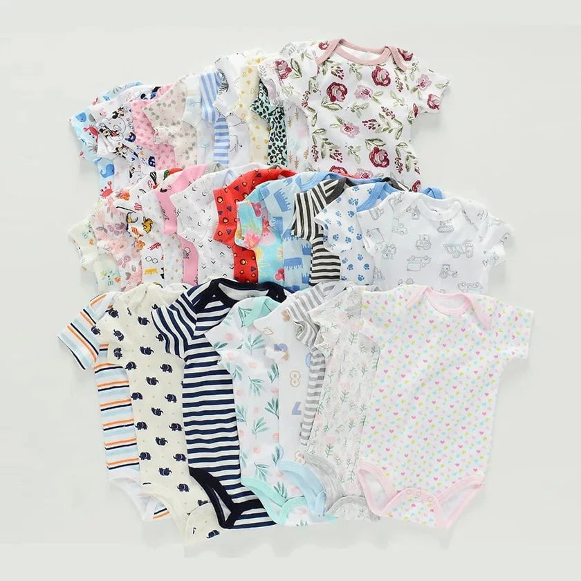 Giggles And Grab 1-2 Pieces Baby Bodysuit For Newborns Summer Baby Romper Girl/Boy Clothes 0-12M Newborn Clothing Infant Soft Tight Baby Clothes