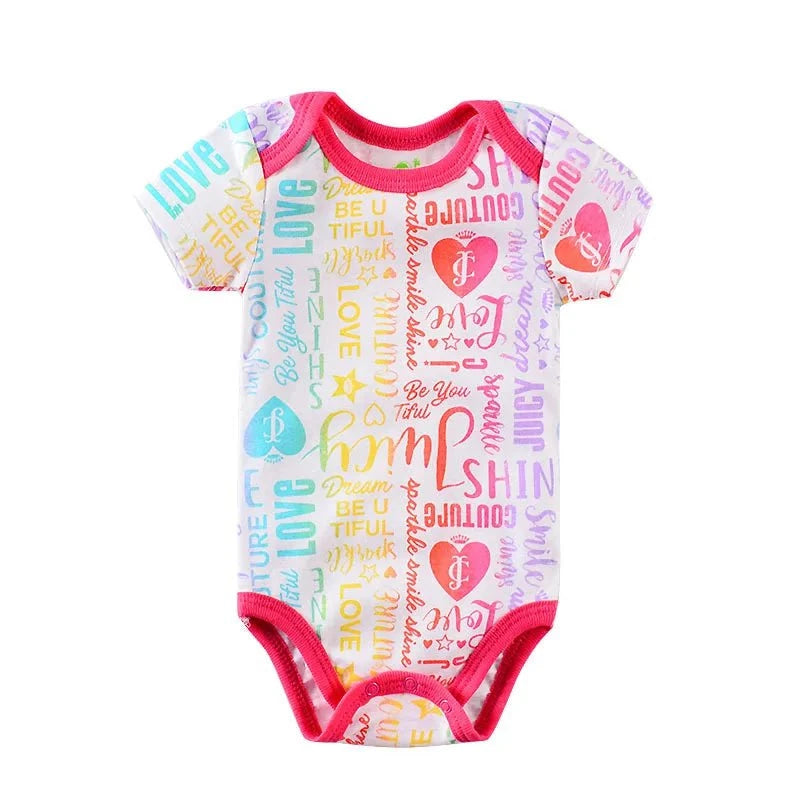 Giggles And Grab 1-2 Pieces Baby Bodysuit For Newborns Summer Baby Romper Girl/Boy Clothes 0-12M Newborn Clothing Infant Soft Tight Baby Clothes
