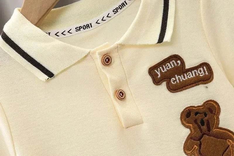 Baby Boy Clothes Set T-shirt + Shorts Kids Boy Summer Clothing Set Cute Cartoon Baby Boy Outfit Set Infant Toddler Tee Shirt Pants - Giggles And Grab