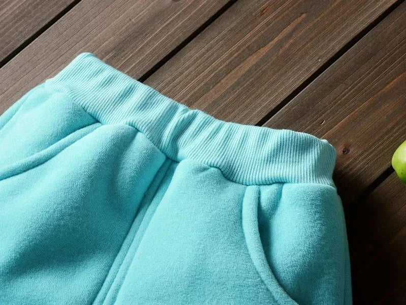 Giggles And Grab Baby Boys And Girls Clothing Set Tricken Fleece Children Hooded Outerwear Tops Pants 3PCS Outfits Kids Toddler Warm Costume Suit