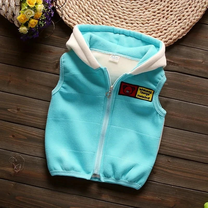 Giggles And Grab Baby Boys And Girls Clothing Set Tricken Fleece Children Hooded Outerwear Tops Pants 3PCS Outfits Kids Toddler Warm Costume Suit