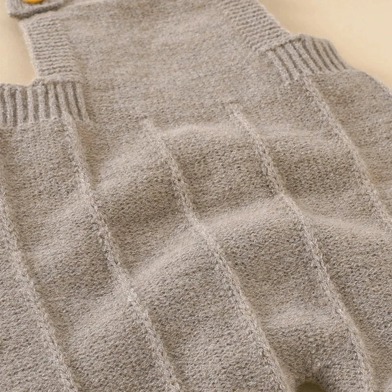 Giggles And Grab Baby Boys Girls Rompers Hats Clothes Fashion Sleeveless Knitted Newborn Infant Netural Strap Jumpsuits Outfits Sets Toddler Wear