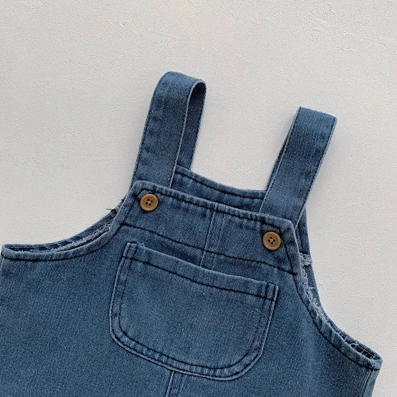Giggles And Grab Baby clothing set 2024 Summer Baby Clothing Set Girls Clothes Infant Tee and Denim Overall Suit Toddler Boys Outfit"