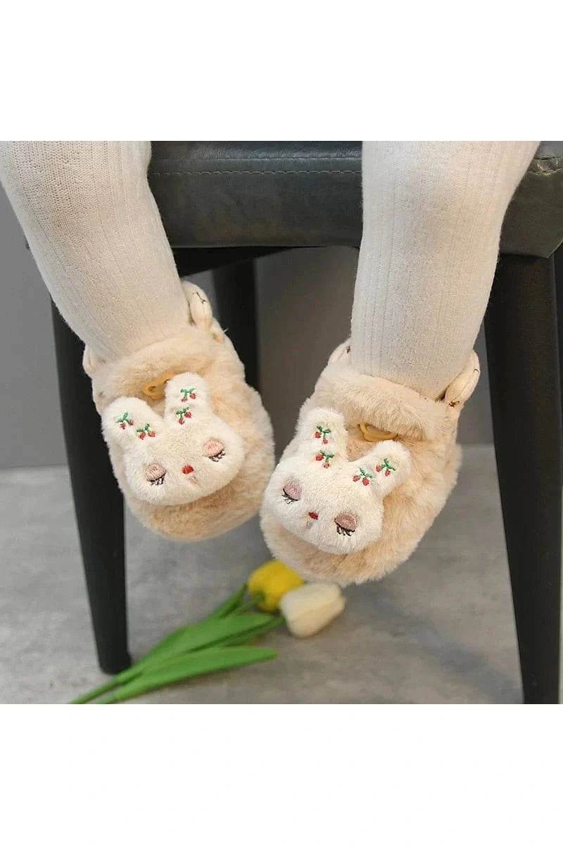 Heattech Baby Shoes - Tiger Head Design Soft Shoes for 0-1 Year Old, No Heel Slippage, Autumn & Winter - Giggles And Grab