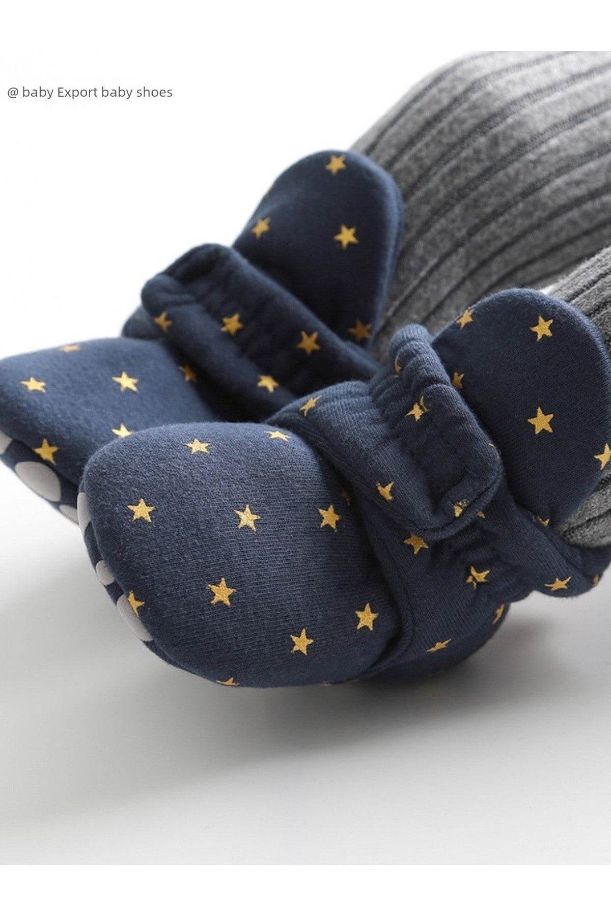 0-1 Year Old Spring & Fall Winter High Top Soft Sole Warm Shoes - Baby Precaution Footwear - Giggles And Grab