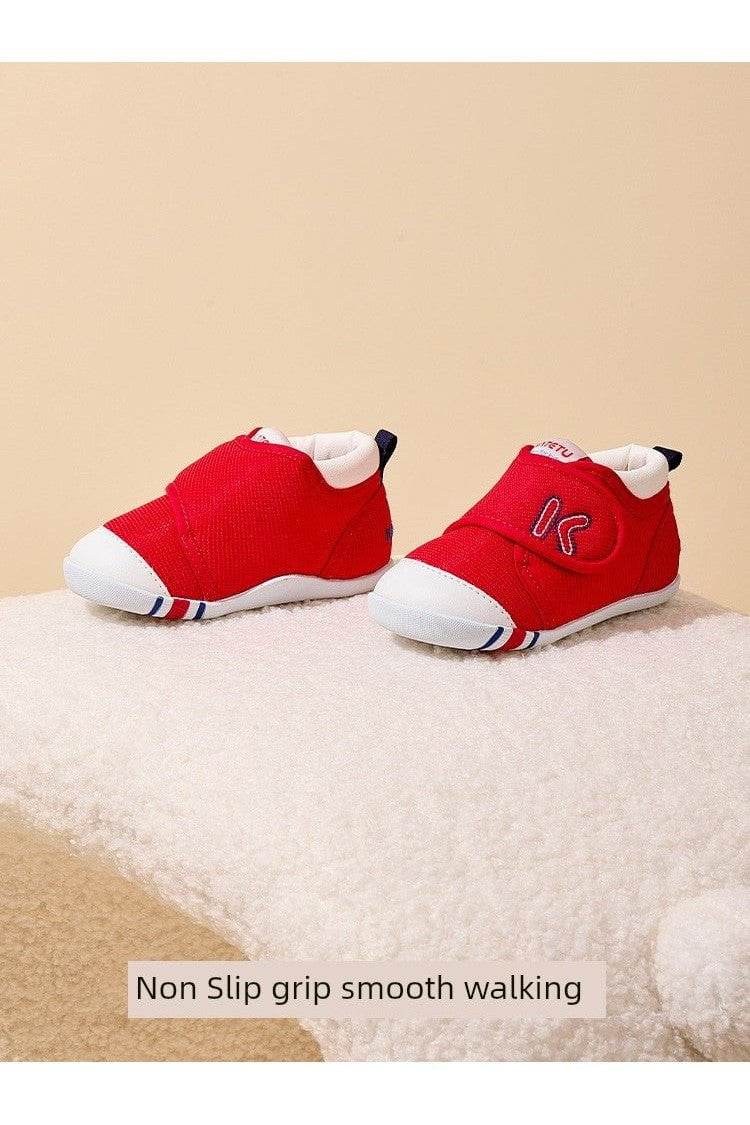 Crtartu Winter Soft-Bottom Girl Infant Coolname Sneaker - Comfortable Baby Shoes - Giggles And Grab