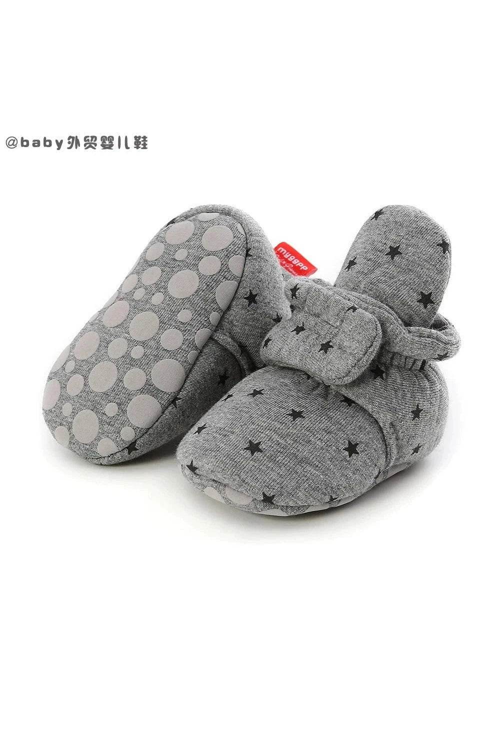 0-1 Year Old Spring & Fall Winter High Top Soft Sole Warm Shoes - Baby Precaution Footwear - Giggles And Grab