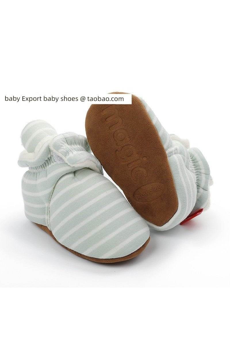 0-1 Year Old Spring & Fall Winter High Top Soft Sole Warm Shoes - Baby Precaution Footwear - Giggles And Grab