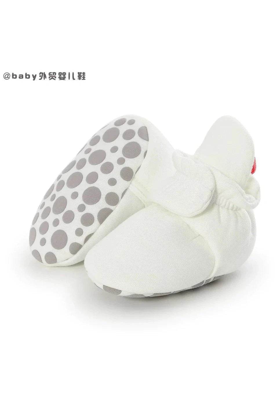 0-1 Year Old Spring & Fall Winter High Top Soft Sole Warm Shoes - Baby Precaution Footwear - Giggles And Grab