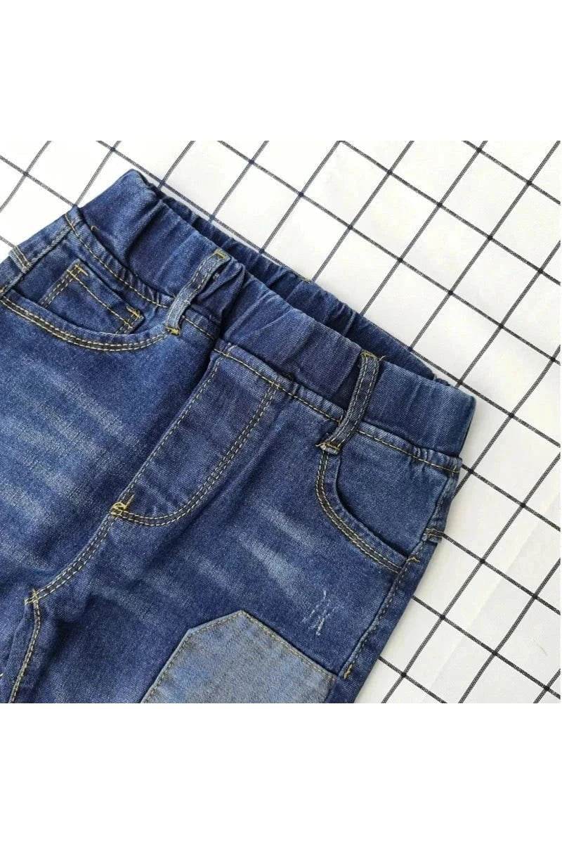 Boys Slim Straight Jeans Summer Classic ages 4-11y - Giggles And Grab