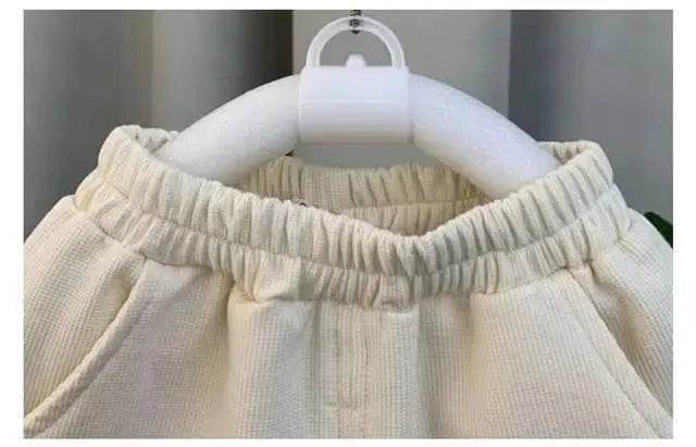 Kids Boys Summer Vest Set – New Fashionable Baby Net Red Clothes, Boys & Children's Fashion Two-Piece Set, Kids Outfits - Giggles And Grab