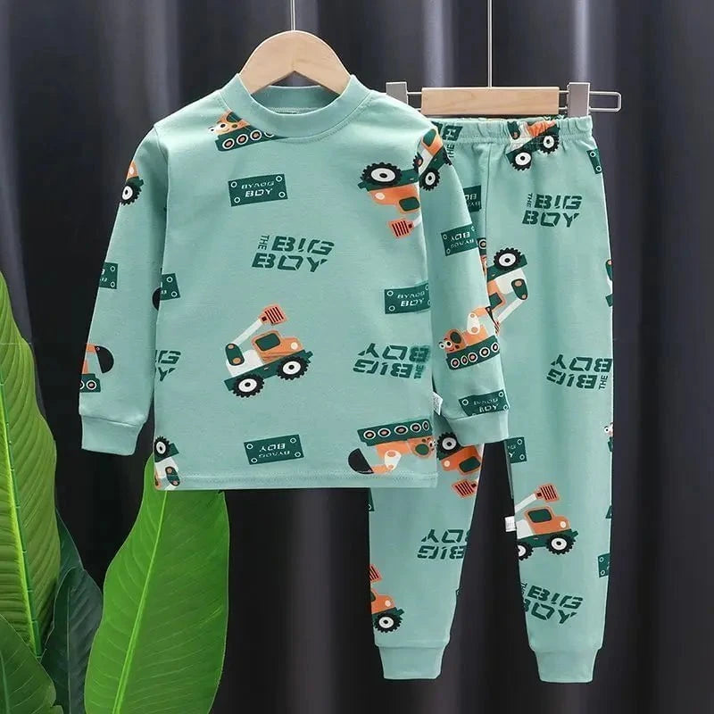 Giggles And Grab Green 1 / 24M Baby Boys And Girls Clothing Set Tricken Fleece Children Hooded Outerwear Tops Pants 3PCS Outfits Kids Toddler Warm Costume Suit
