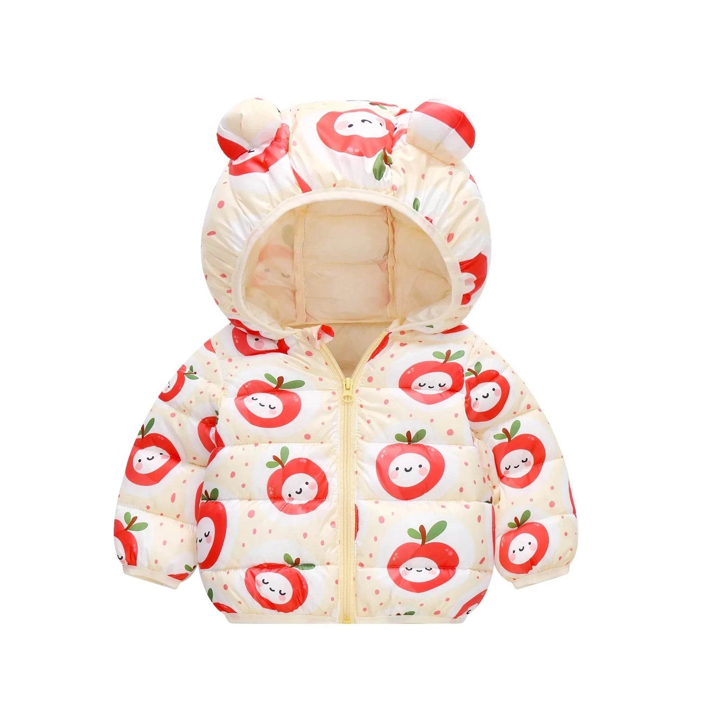 Kids Down Long Outerwear Winter Autumn Teen Cotton Clothes Boys Girls Cotton-Padded Parka Coats Big Children Thicken Warm Jacket - Giggles And Grab