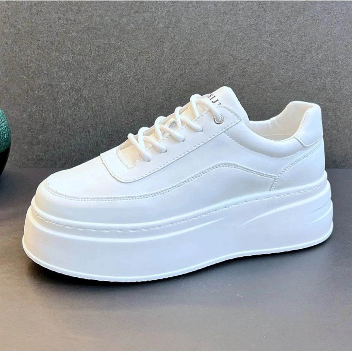 Men's Height Increasing Shoes – 2024 Fashion Breathable Thick Soled Casual Board Shoes - Giggles And Grab