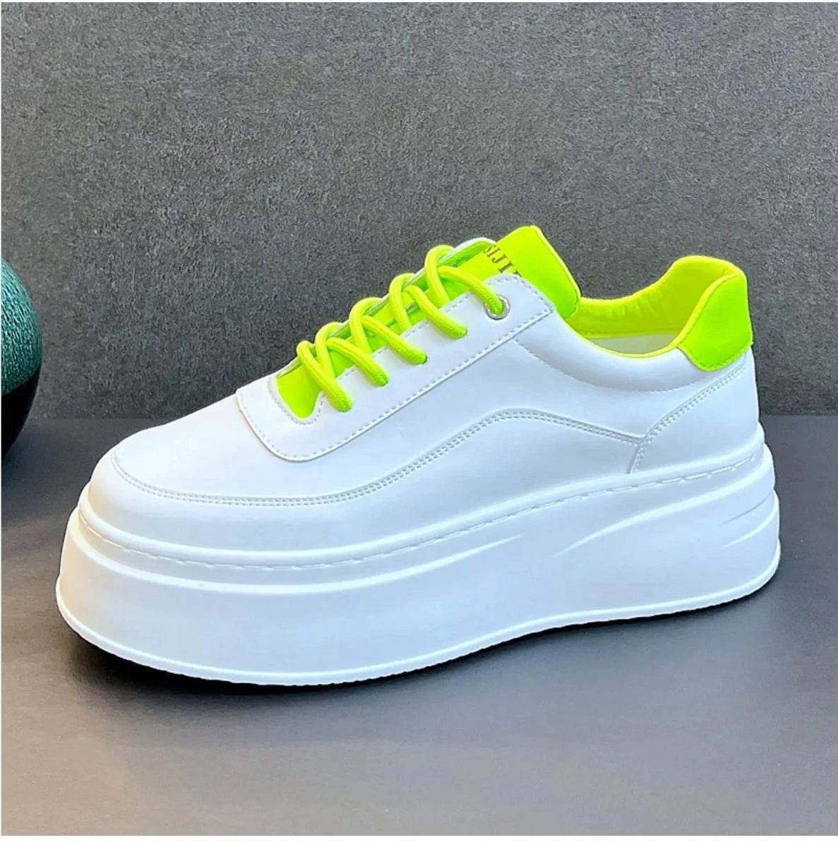 Men's Height Increasing Shoes – 2024 Fashion Breathable Thick Soled Casual Board Shoes - Giggles And Grab