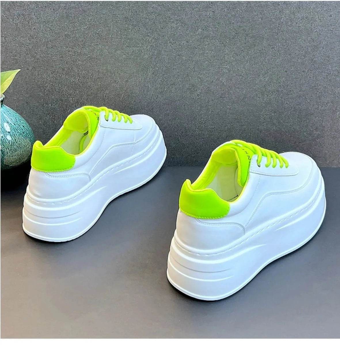 Men's Height Increasing Shoes – 2024 Fashion Breathable Thick Soled Casual Board Shoes - Giggles And Grab