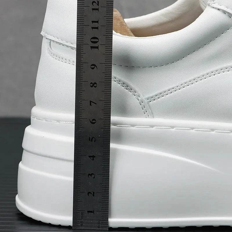Men's Height Increasing Shoes – 2024 Fashion Breathable Thick Soled Casual Board Shoes - Giggles And Grab