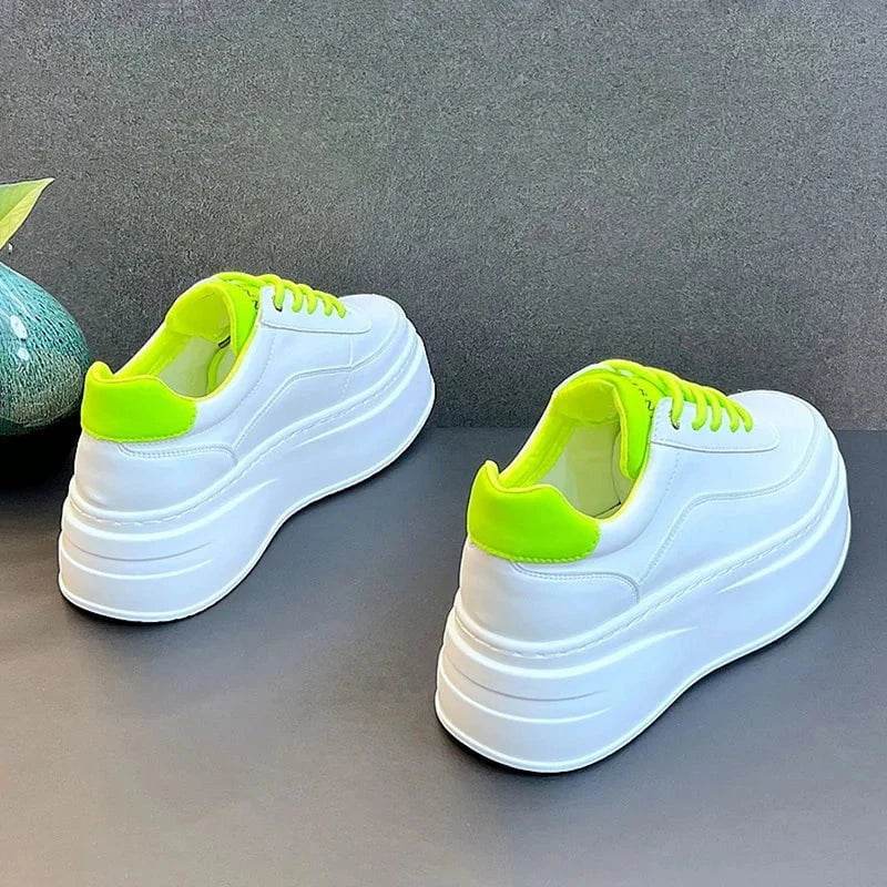 Men's Height Increasing Shoes – 2024 Fashion Breathable Thick Soled Casual Board Shoes - Giggles And Grab