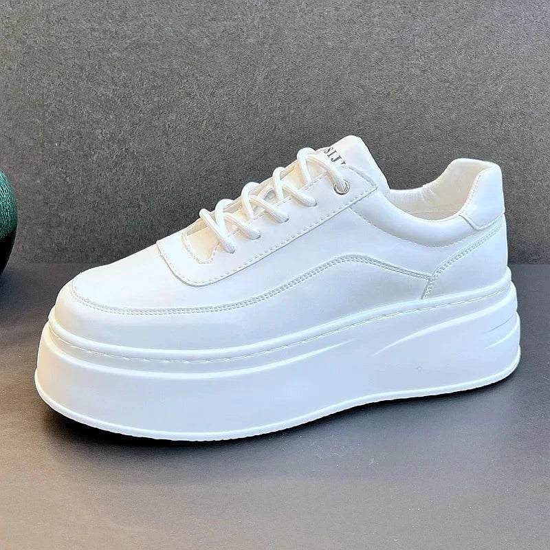 Men's Height Increasing Shoes – 2024 Fashion Breathable Thick Soled Casual Board Shoes - Giggles And Grab