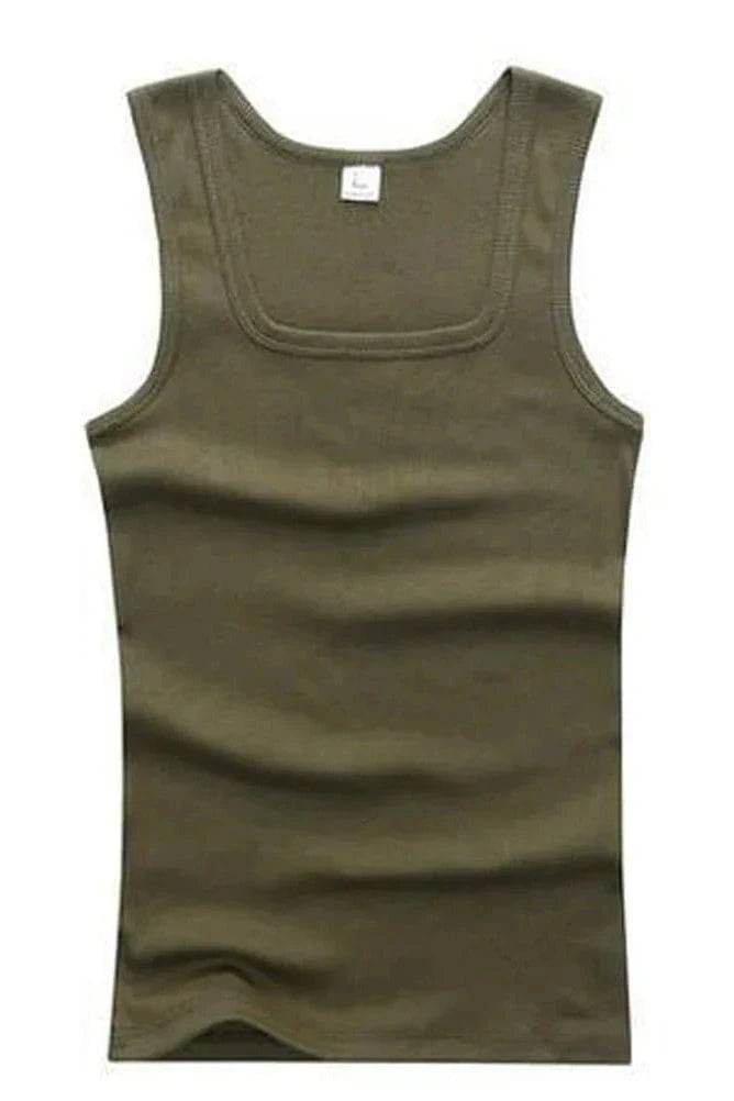 Plus Size Men Clothing Tank Tops Black White Gray Singlets Sleeveless - Giggles And Grab