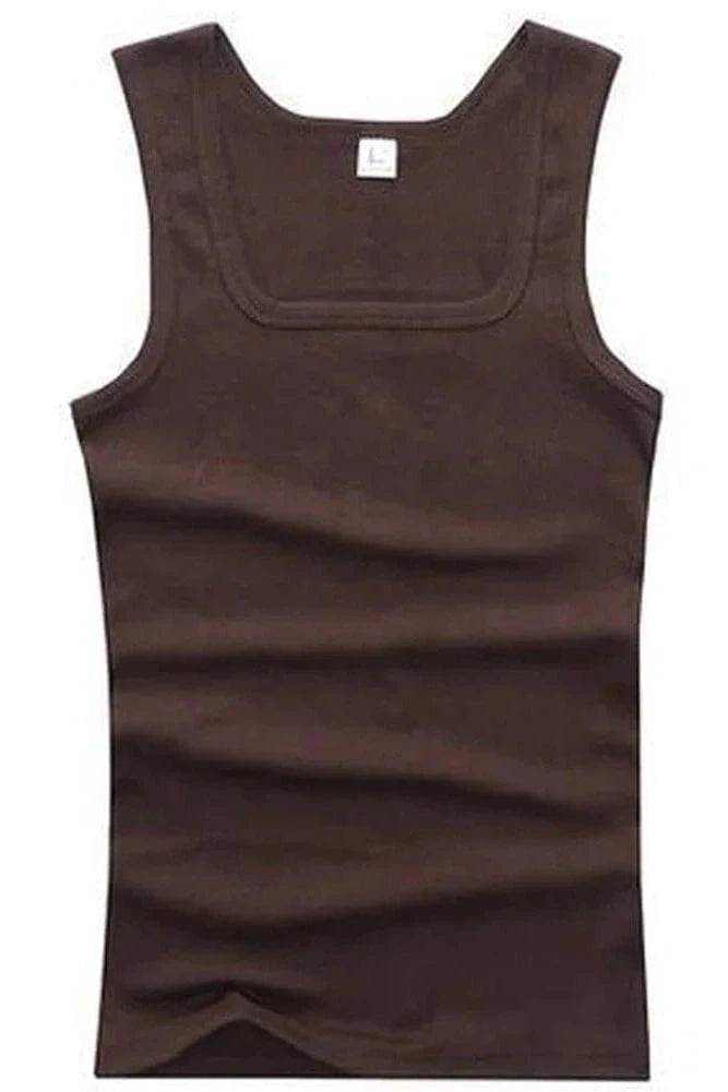 Plus Size Men Clothing Tank Tops Black White Gray Singlets Sleeveless - Giggles And Grab